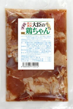 炭火焼肉大臣の鶏ちゃんシリーズ（炭火焼肉大臣の鶏ちゃん）冷凍200ｇ