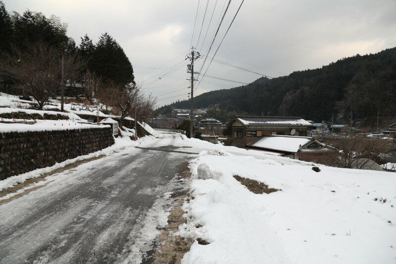 TSYSTEMかしもフォト:加子母積雪情報2011/1/24(08:33)