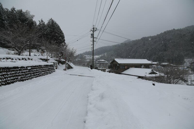 TSYSTEMかしもフォト:加子母積雪情報2011/1/19(08:38)