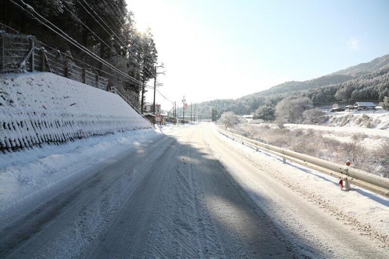 TSYSTEMかしもフォト:加子母積雪情報2011/1/18(08:54)