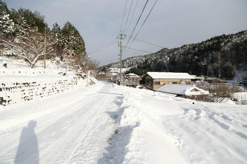 TSYSTEMかしもフォト:加子母積雪情報2011/1/16(08:33)