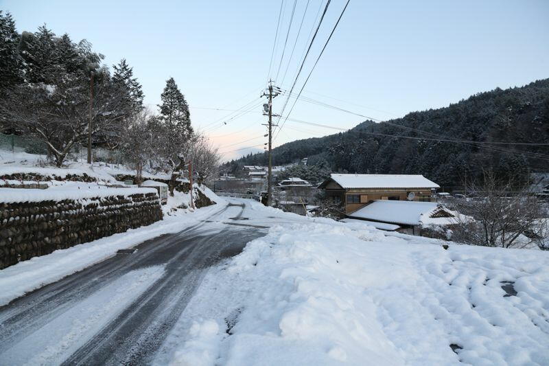 TSYSTEMかしもフォト:加子母積雪情報2012/12/12(07:12)