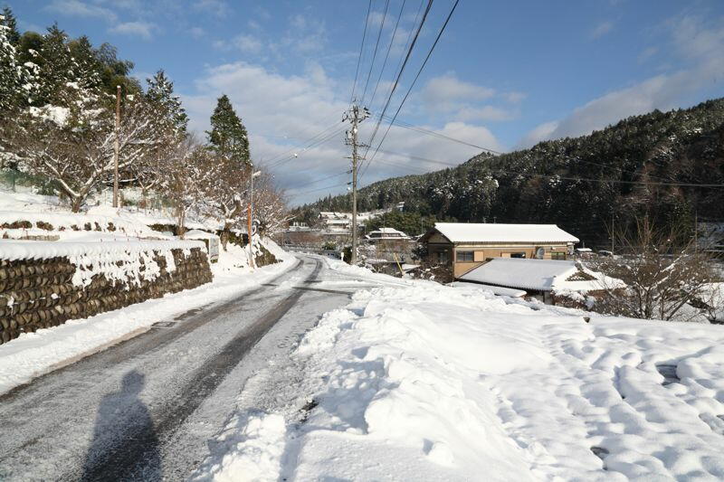 TSYSTEMかしもフォト:加子母積雪情報2012/12/11(08:25)